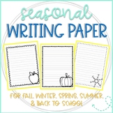 Final Draft Writing Paper for Summer, Fall, Winter, & Spring