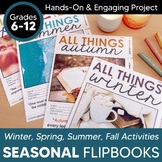 Seasonal Flipbooks: Winter, Spring, Summer, Fall Flipbook 