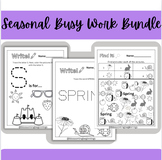 Seasonal Busy Work Bundle