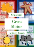 Gross Motor Movement Cards - Autumn/Fall | Winter | Spring