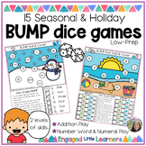Seasonal & Holiday BUMP Dice Games for Kindergarten & 1st 
