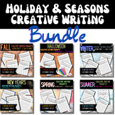 Seasonal & Holiday Creative Writing Prompt Worksheets | Sub Plans