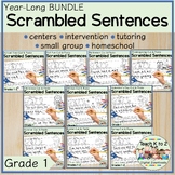 Scrambled Sentences Cut and Paste Seasonal and Holiday Wri