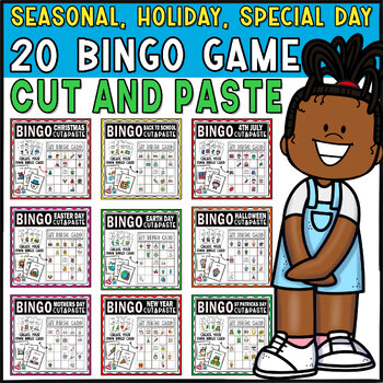 Preview of Seasonal, Holiday, and Special Day Bingo Bundle