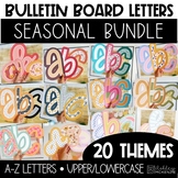 Seasonal & Holidays A-Z Bulletin Board Letters, Punctuatio