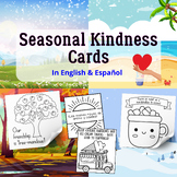 Seasonal Kindness Cards | English & Español | Print & Go!
