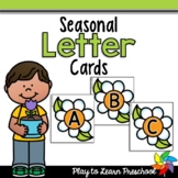 Seasonal Letter (and Number) Cards