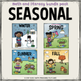 Seasonal Math and Literacy BUNDLE