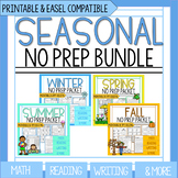 Seasonal Math and Reading Packet