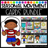 Seasonal Movement Cards Bundle