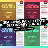 Seasonal Paired Texts Bundle | Short Stories, Poems, + Son