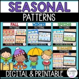 Seasonal Patterns | Digital Boom Cards™ and Printable Kind