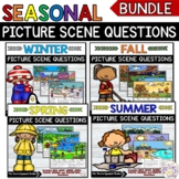 Seasonal Picture Questions Bundle | Speech Therapy Questio