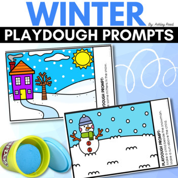 Seasonal Playdough Mats  Playdoh Prompts GROWING BUNDLE by Just Reed