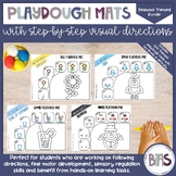 Seasonal Playdough Mats with Step-by-Step Visual Direction