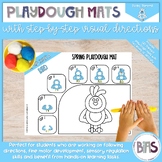 Seasonal Playdough Mats with Step-by-Step Visual Direction