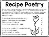 Seasonal Poetry Bundle - Leaf Poetry, Snowflake Poetry, Fl