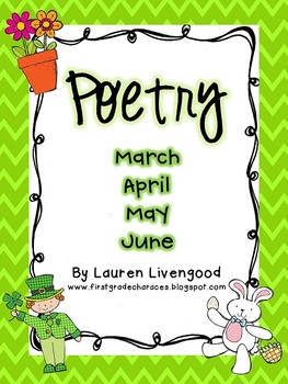Preview of Seasonal Poetry - March, April, May, June!