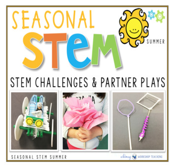 Preview of Seasonal STEM with Partner Plays - SUMMER STEM