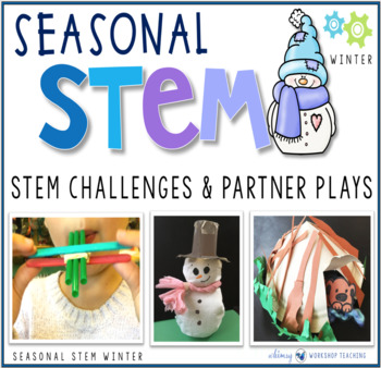 Preview of Seasonal STEM with Partner Plays - WINTER STEM