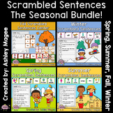 Seasonal Scrambled Sentences Center - Mini Bundle