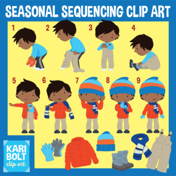 Preview of Seasonal Sequence Clip Art