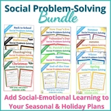 Seasonal Social Problem-Solving Activity Bundle
