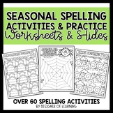 Seasonal Spelling Activities & Practice: Word Work for Any