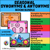 Seasonal Synonym and Antonym BOOM™ Card Mega Bundle