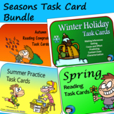 Seasons Task Card Bundle - Print and Easel Versions
