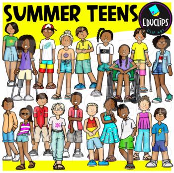 Teens Clip Art Bundle