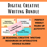 Seasonal Themed Digital Creative Writing Activity Bundle