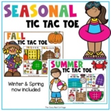 Seasonal Tic Tac Toe Games Bundle