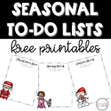 Seasonal To-Do Lists