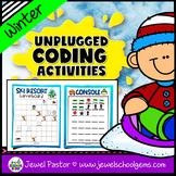 Seasonal Unplugged Coding Winter STEM Activity and Game