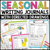 Seasonal Writing Journals with Handwriting Directed Drawin