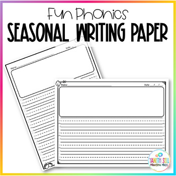 fundations writing paper clipart
