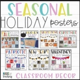 Seasonal and Holiday Posters for Classroom Decor
