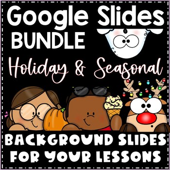 Preview of Seasonal and Holiday Slides Templates Bundle