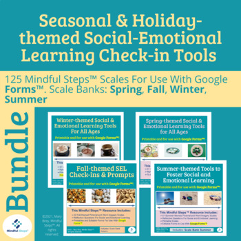 Preview of Seasonal and Holiday Social and Emotional Learning Tools Bundle