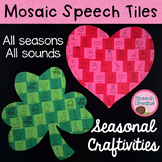 Seasonal and Holiday Speech Therapy Craft Activities | Art