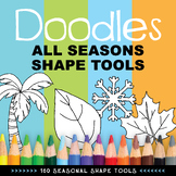 Seasons 2D Shape Tools Bulletin Board Decorations Seasonal
