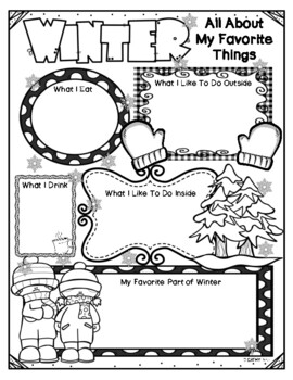 Preview of Seasons Activities Freebie, Writing, Reflection, Spring, Summer, Winter, Fall