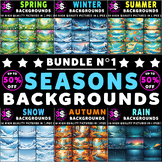 Seasons Backgrounds Bundle N° 1 - 60 Pictures