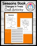 Seasons Tree Book for Kindergarten Science Center / Statio