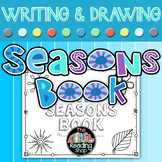 Seasons and Five Senses Book or Literacy Center Activity