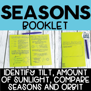 Preview of Seasons Booklet