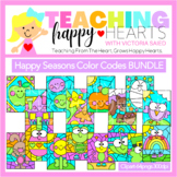 Seasons Color Codes Clipart Bundle