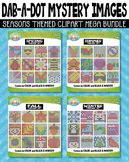 Seasons Dab-A-Dot Mystery Images Clipart Mega Bundle
