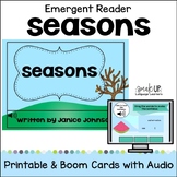 Seasons Emergent Reader & Activities -  Printable & Boom C